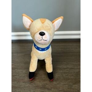 Mascot‎ Factory Chihuahua Plush Dog High Heels Worn Not Wasted Blue Collar 9"